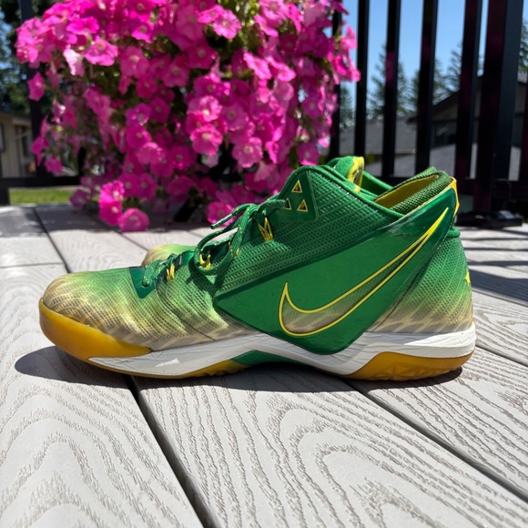 Nike Zoom Field General Football Turf Oregon Ducks Green Size 13 654859-371 - Picture 4 of 10